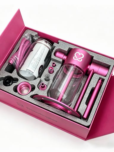 Preview pic of Stundenglass Gravity Hookah Bong Pink