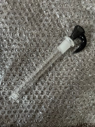 Preview pic of 5.5in flush downstem with blackhorn bowl 14mm