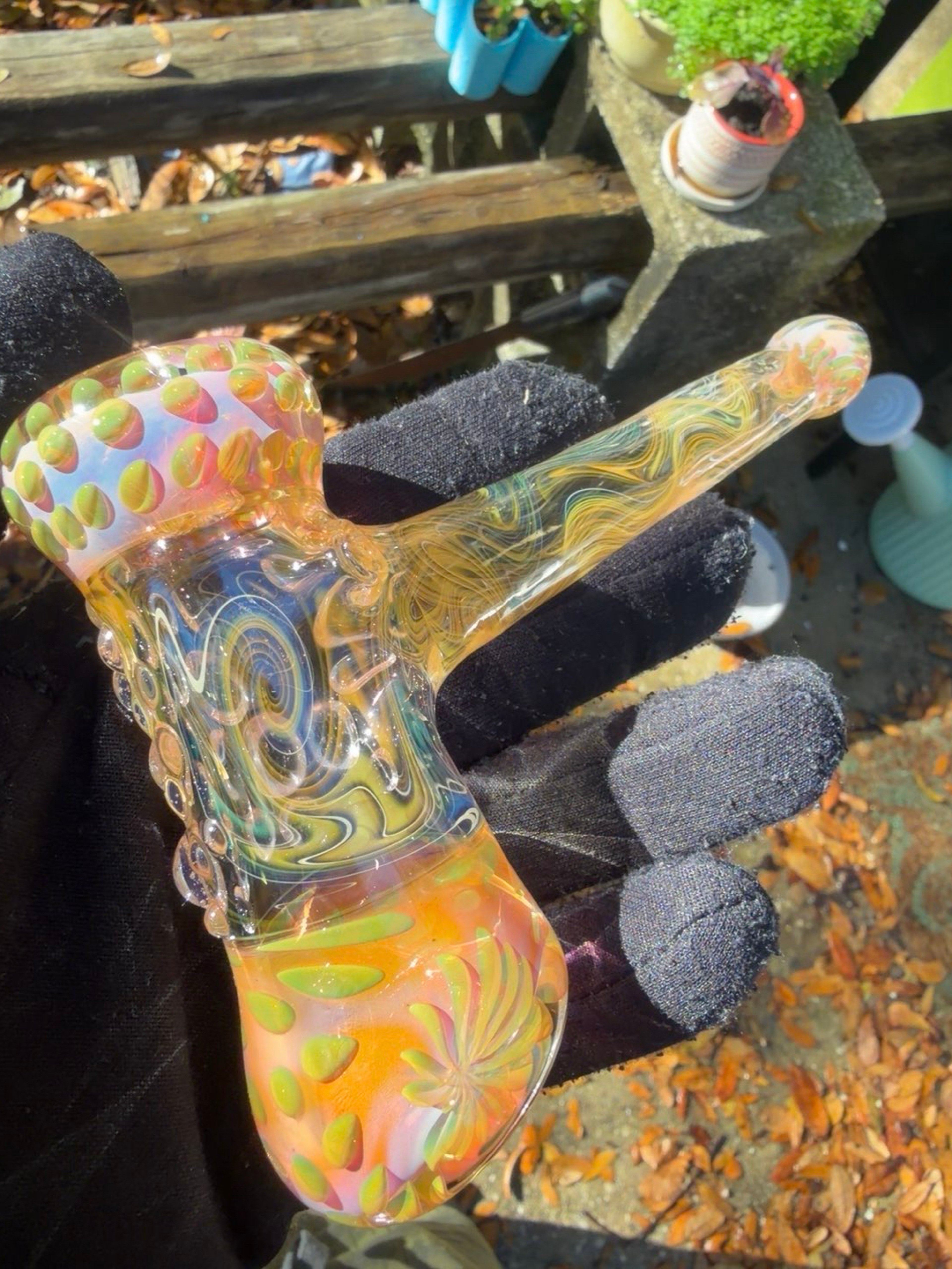Fumed hammer pipe image 0