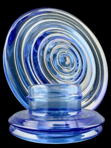 Preview pic of Soup Glass Blue Dream Fresnel Jar