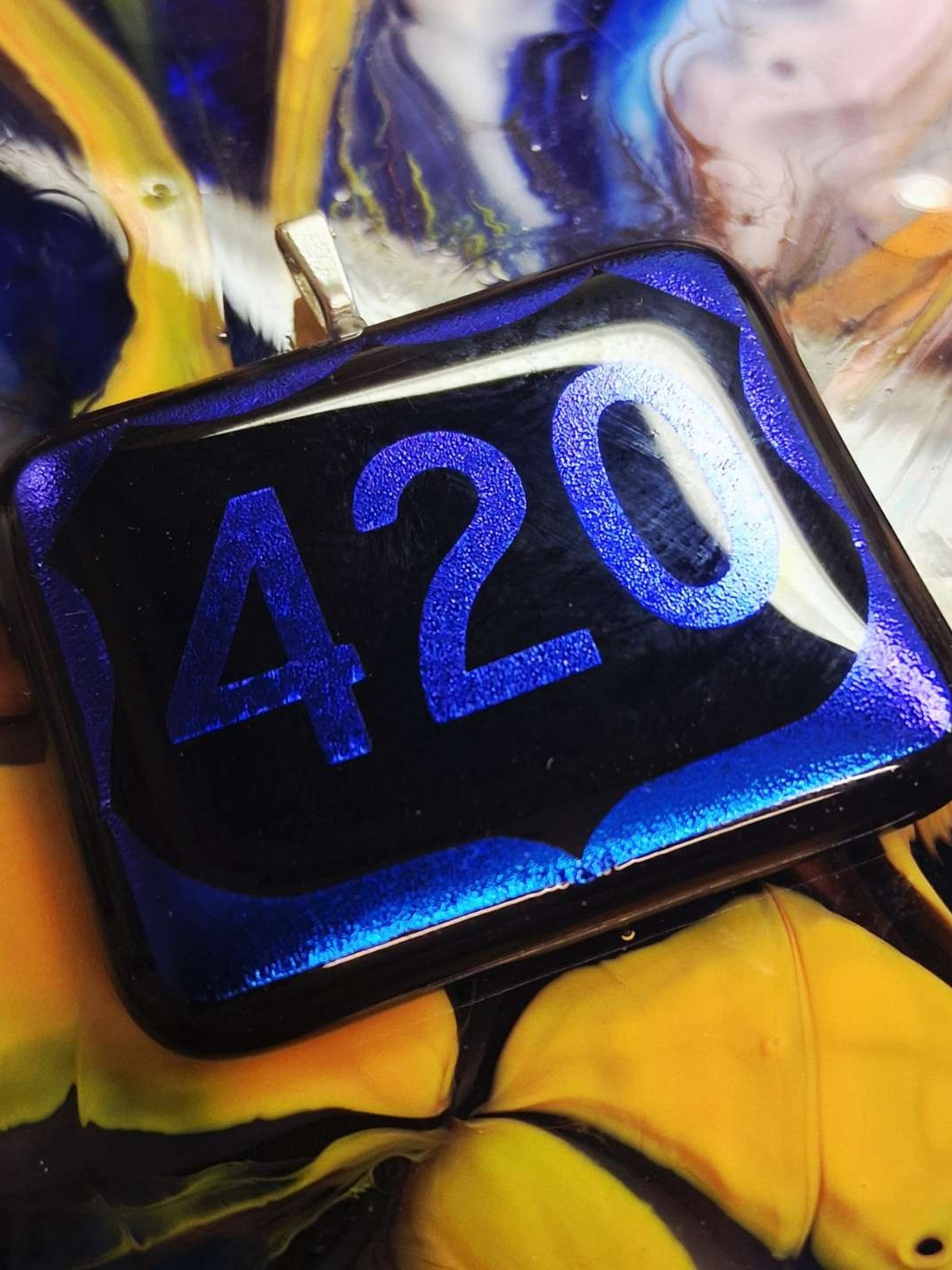 Preview pic of Dichroic Glass Pendants