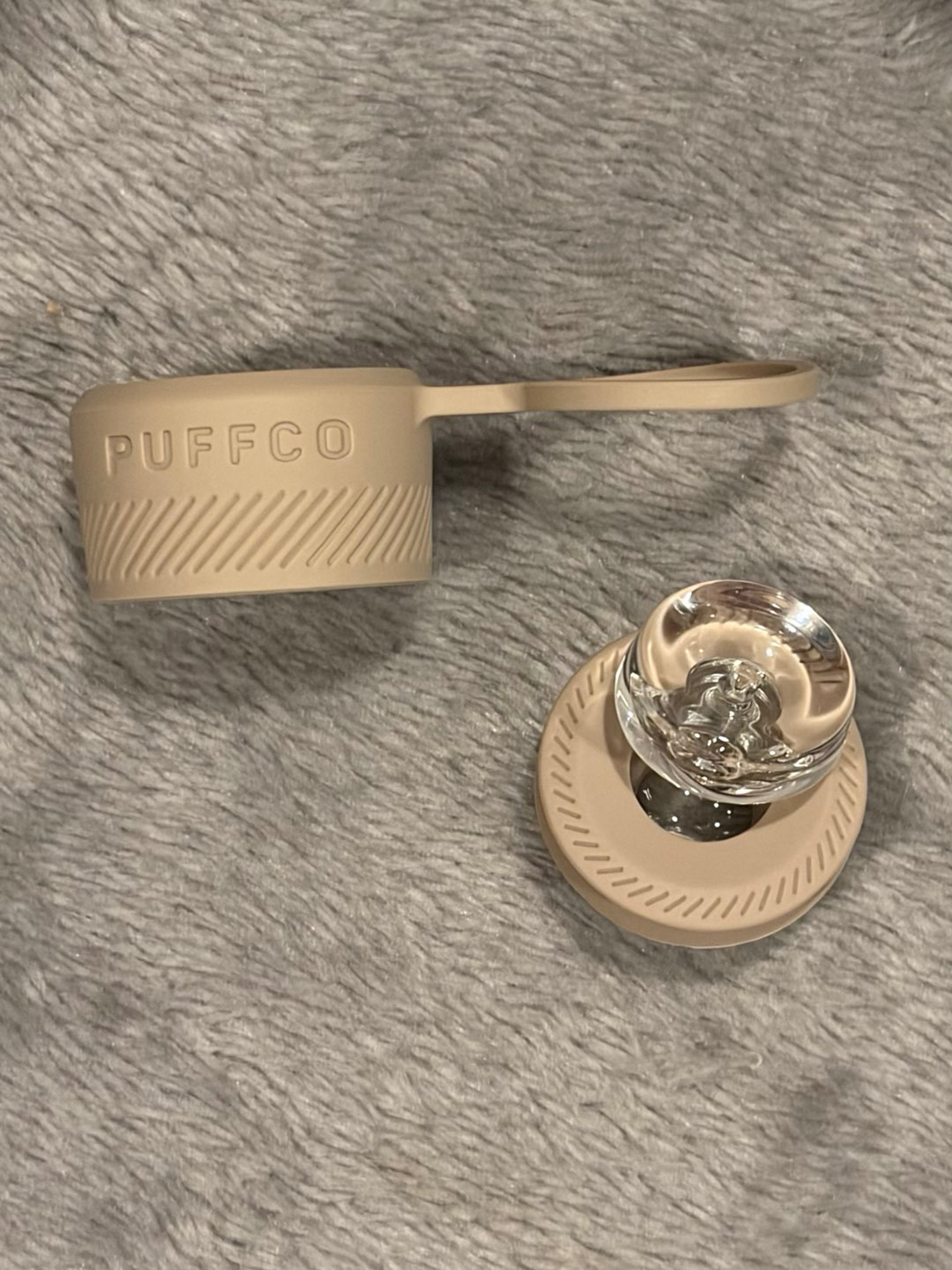 UNUSED Desert Chamber/Atomizer Sleeve WITH TETHER•Ball Cap•"Desert" image 0
