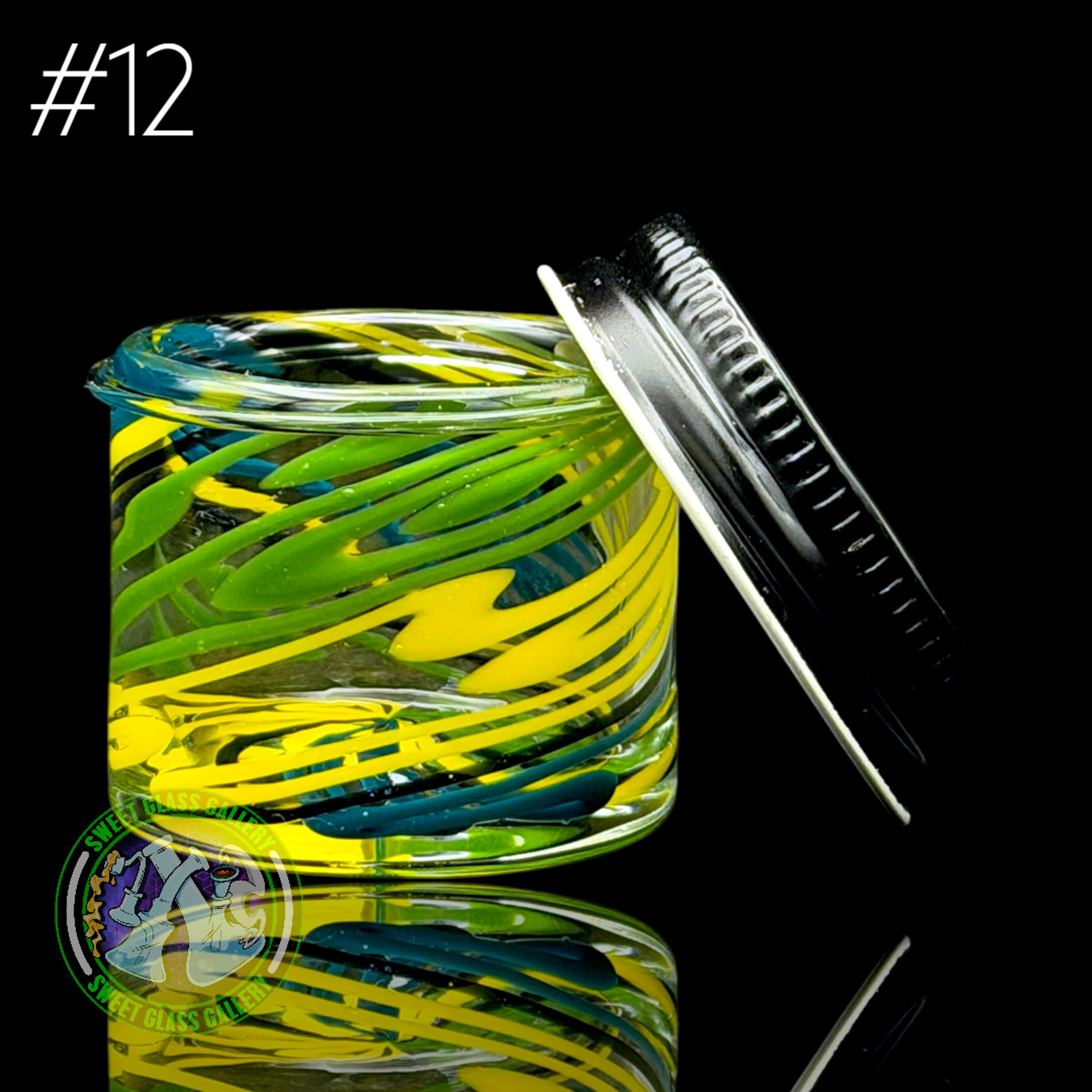Preview pic of Ben’s Glass Art - Baller Jar #12