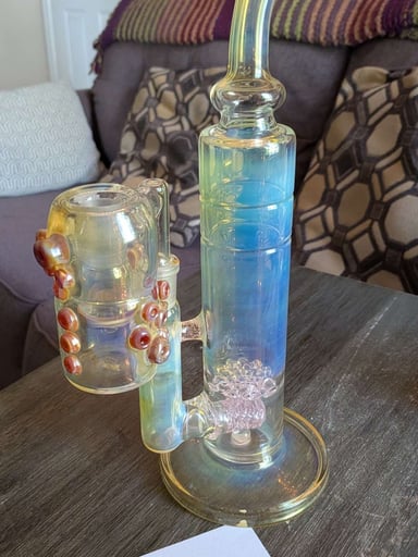 Preview pic of 13" Fluid.Glass Fumed Nautilus and Ash Catcher