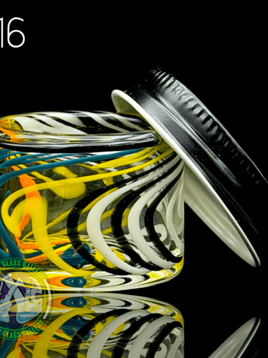 Preview pic of Ben’s Glass Art - Baller Jar #16