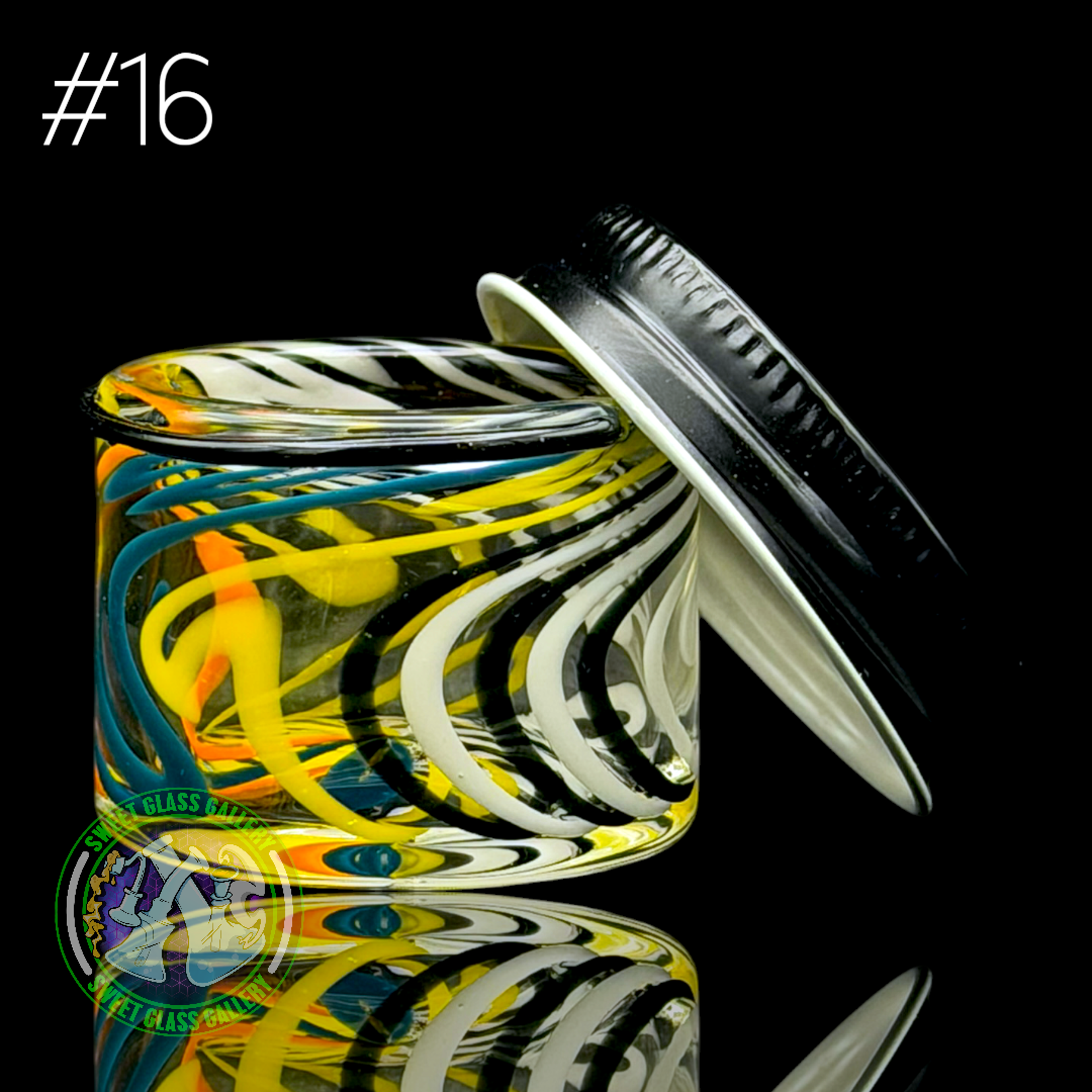 Preview pic of Ben’s Glass Art - Baller Jar #16