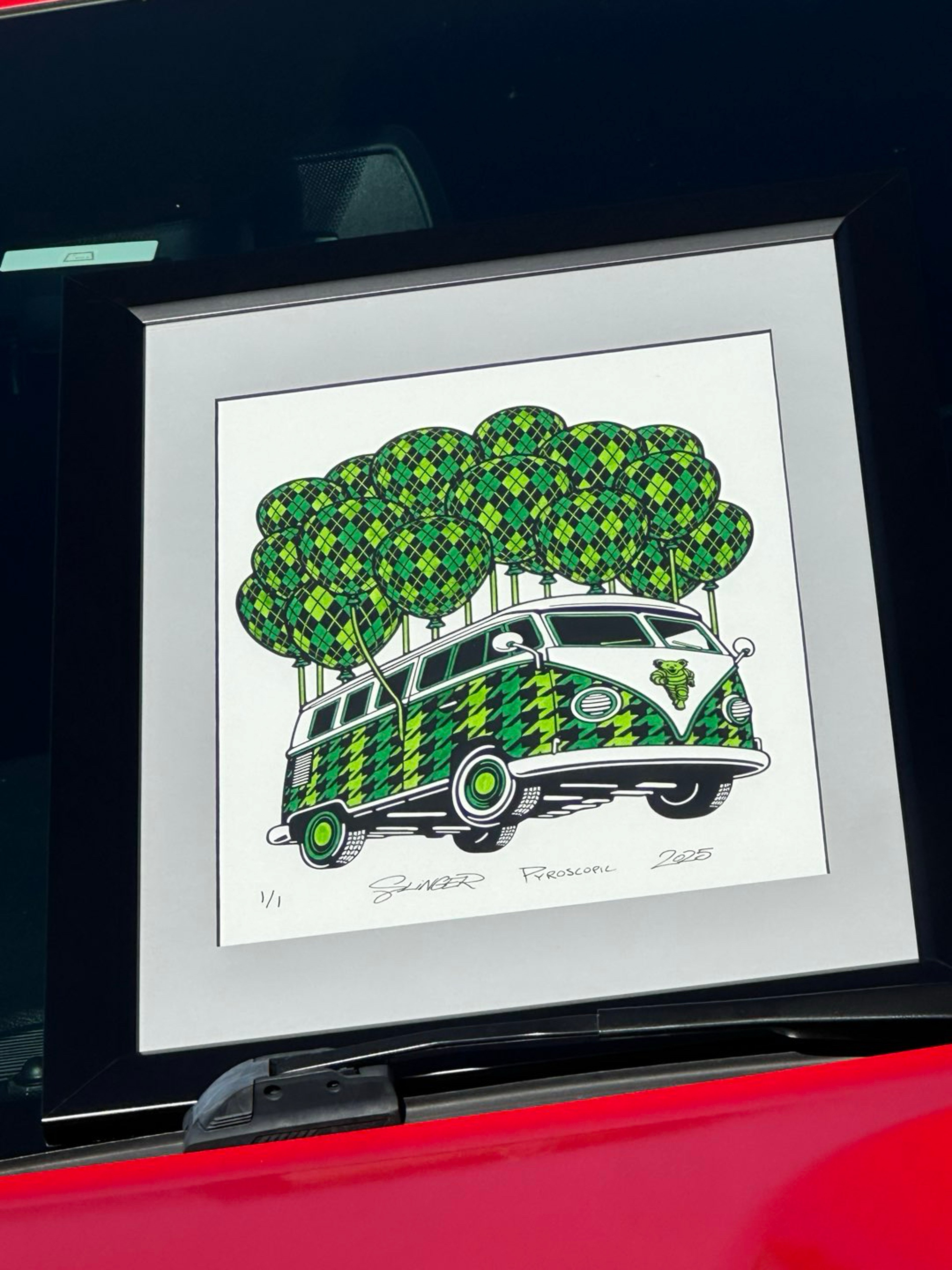 Preview pic of 1/1 GRAIL GREEN FLYING BUS