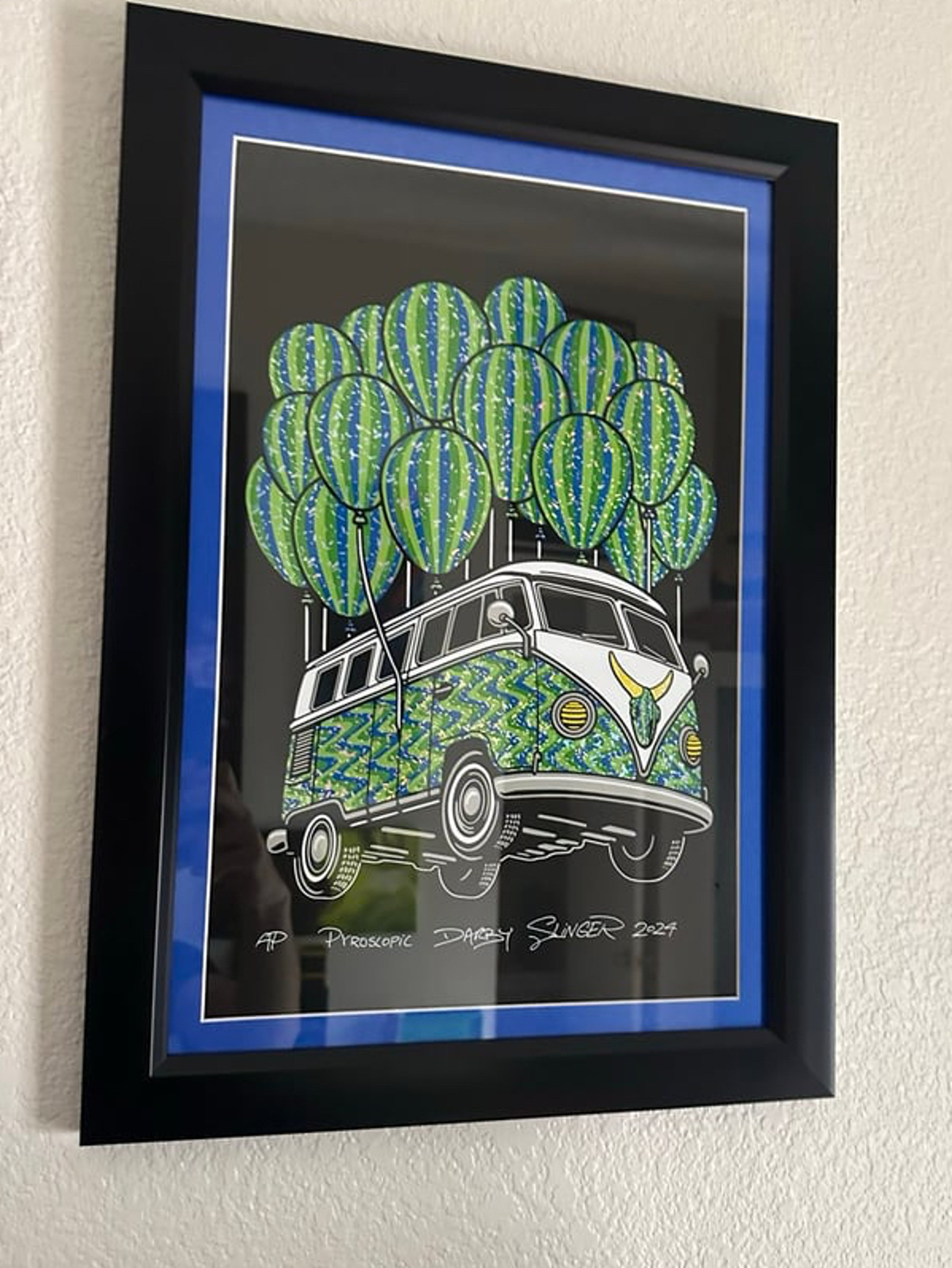 Preview pic of Artist Proof Darby Flying Bus