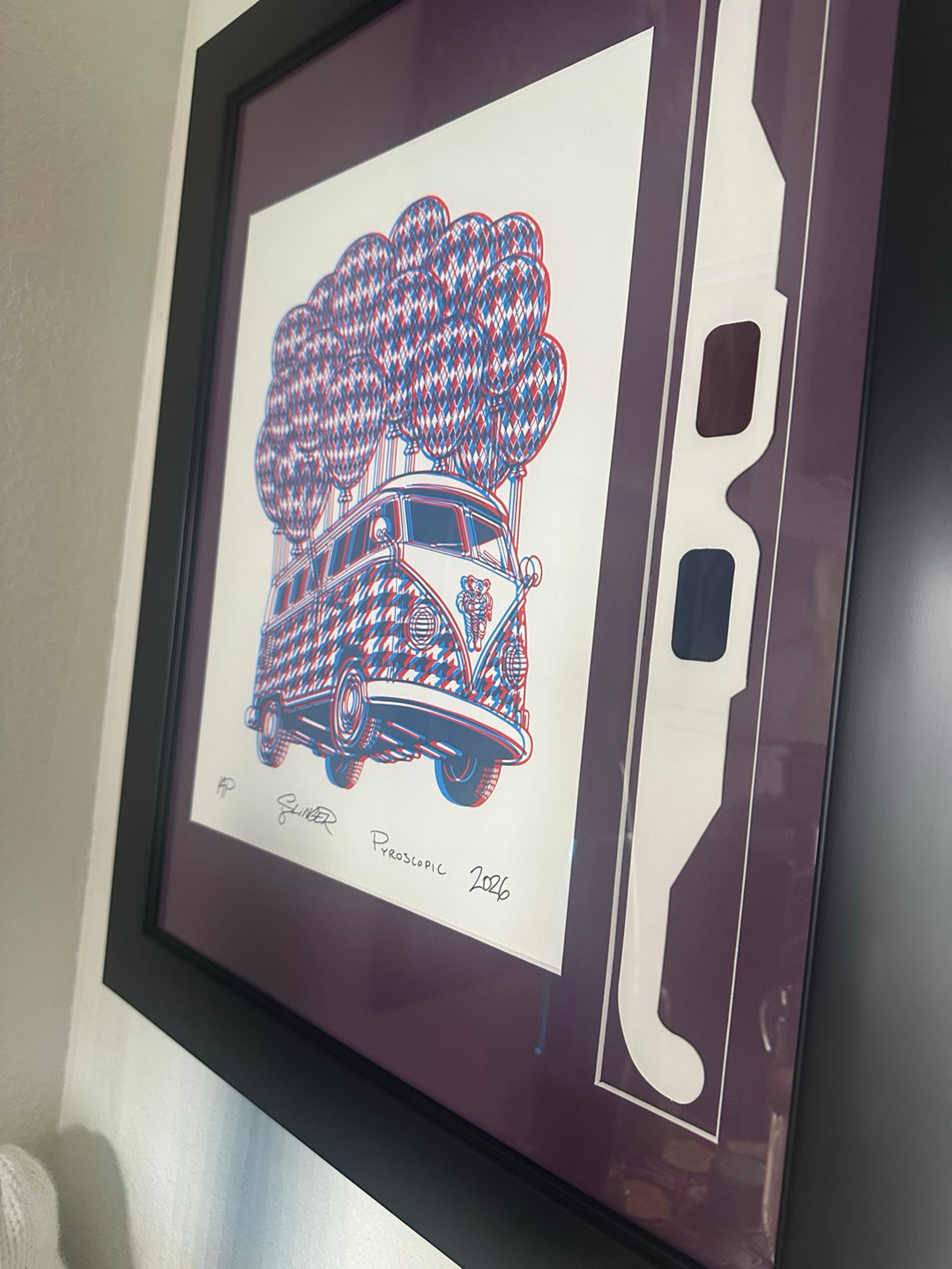 Preview pic of Artist Proof Holographic V2 Flying Bus