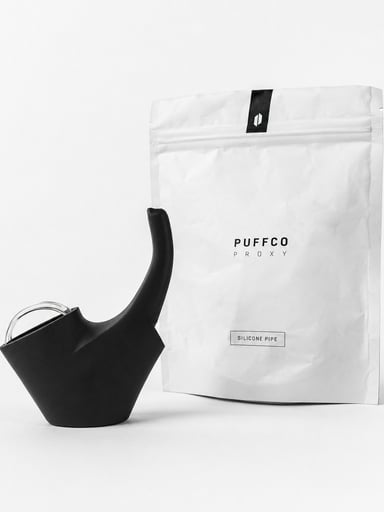 Preview pic of Puffco Proxy Silicone Pipe Attachment- Onyx