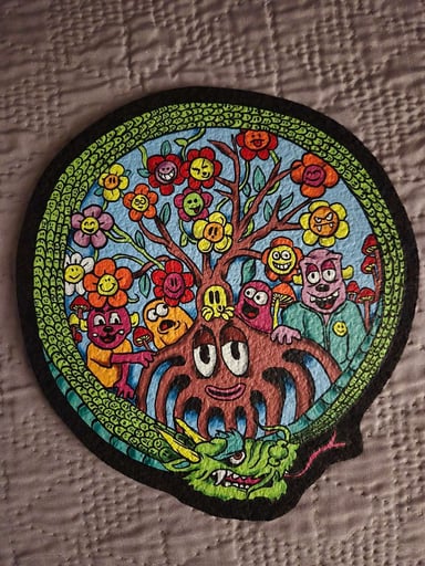 Preview pic of Trevy metal mood mat