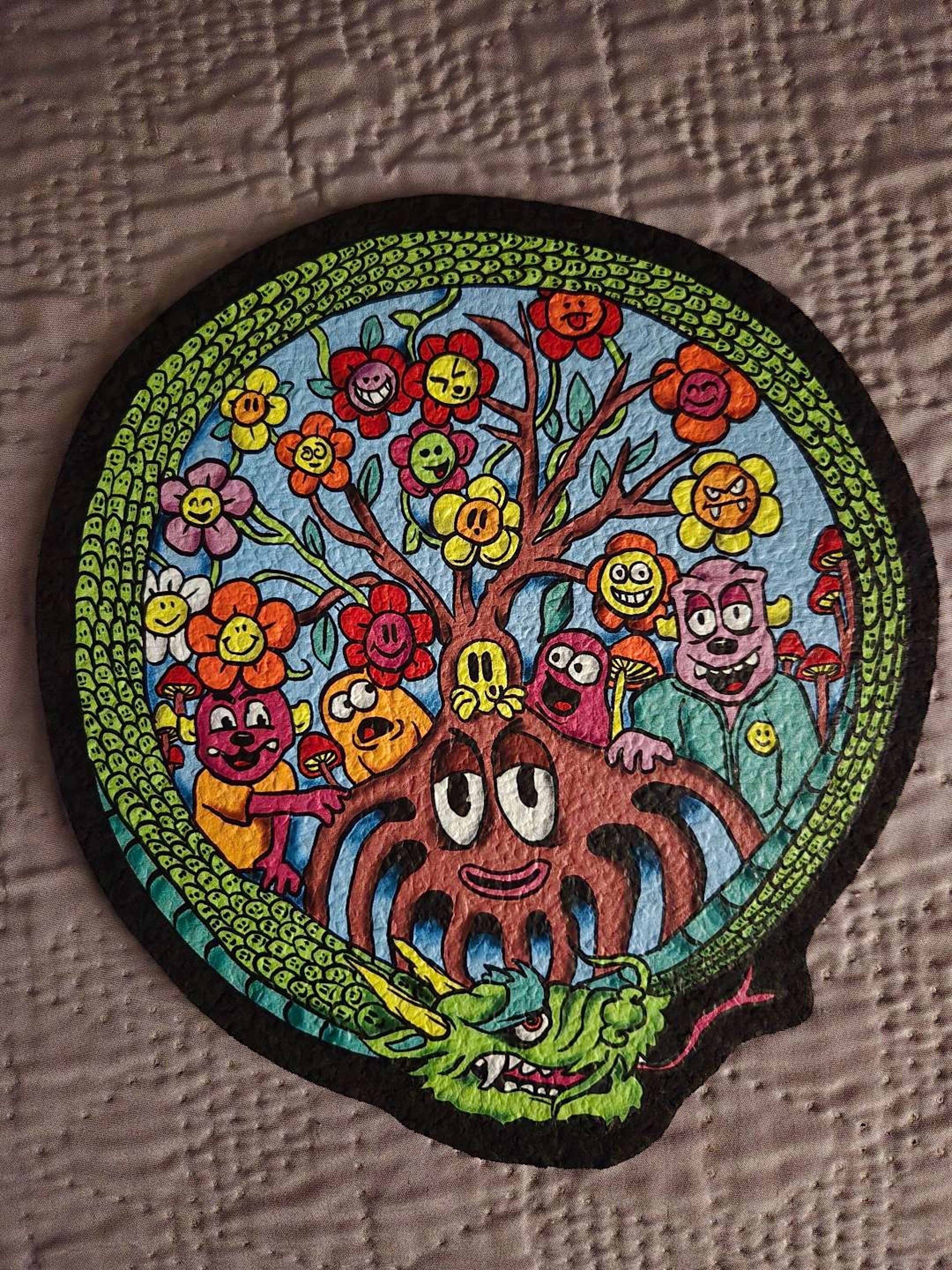 Preview pic of Trevy metal mood mat