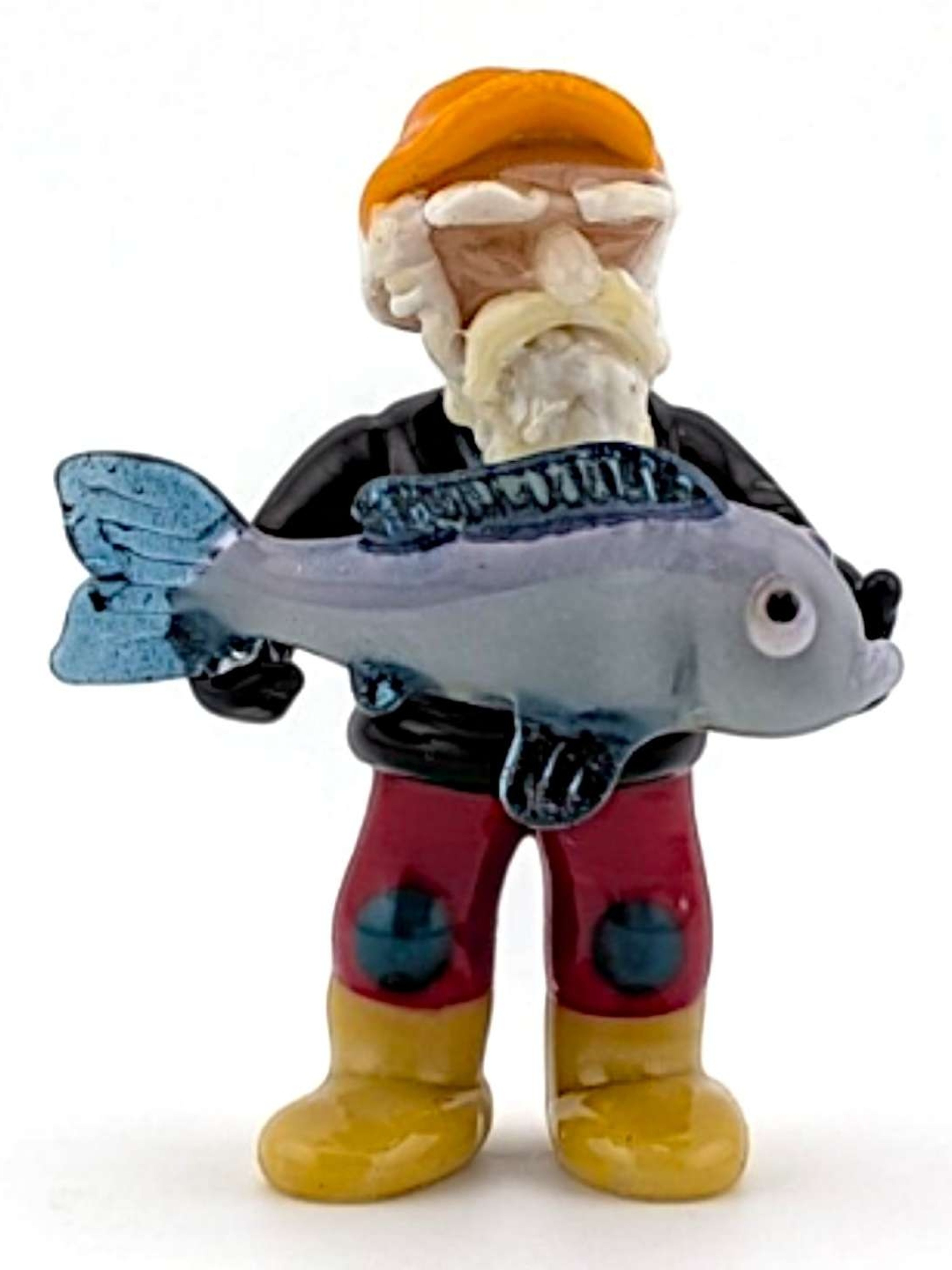 Preview pic of Ethan Windy "Catch of the Day" Glass Sculpture