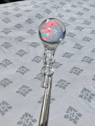 Preview pic of 10mm opal clear Puffco joystick XL