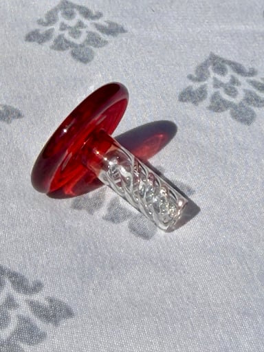 Preview pic of Spinner Puffco XL joystick in pomegranate