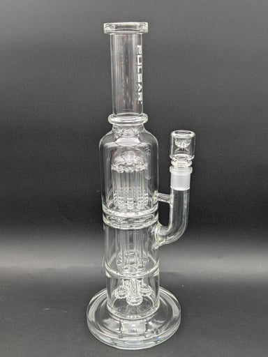 Preview pic of PULSAR TRIPLE CHAMBER CHUGGER GLASS WATER PIPE | 13.75"