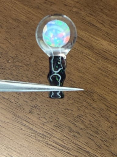 Preview pic of 8mm opal joystick for Puffco peak or proxy