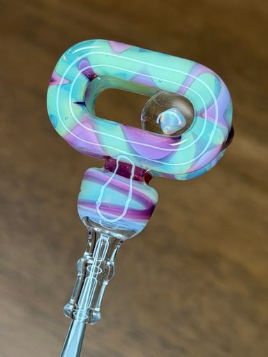 Preview pic of JNG glass fidget joystick for Puffco XL