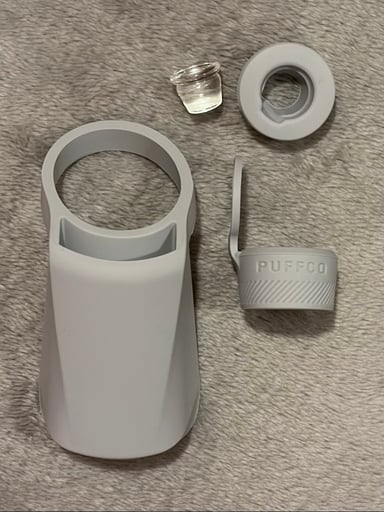 Preview pic of UNUSED Guardian Chamber/Atomizer Sleeve WITH TETHER•Oculus Cap•with Q-Tip Holder