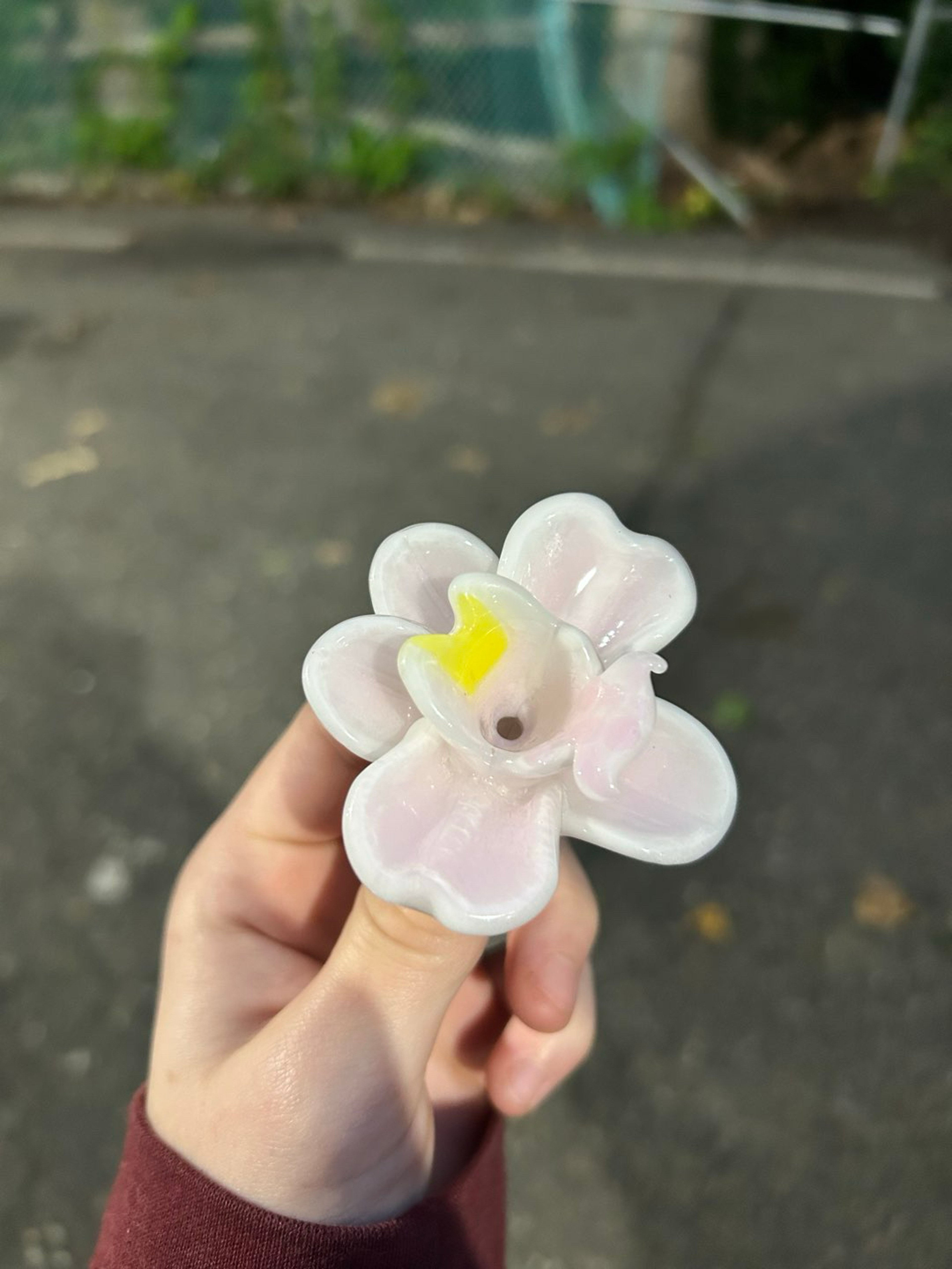 Preview pic of Empire Glassworks 3D cherry blossom slide