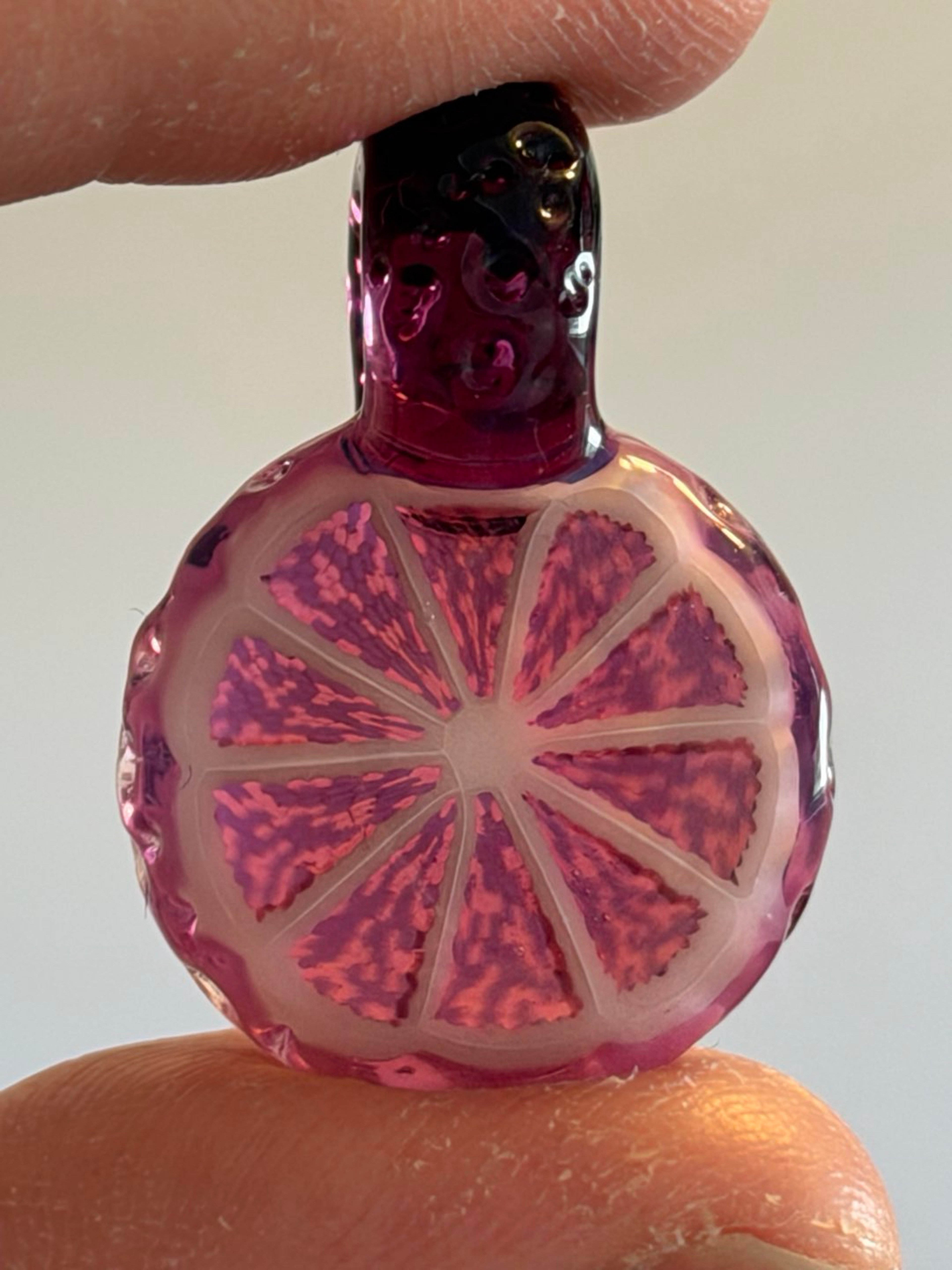 Preview pic of Lyons Mini Full Slice Pendant Purple Pull