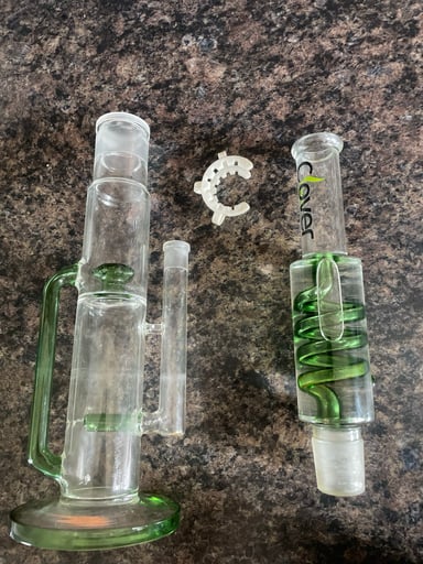 Preview pic of 18” 2 part glycerin piece
