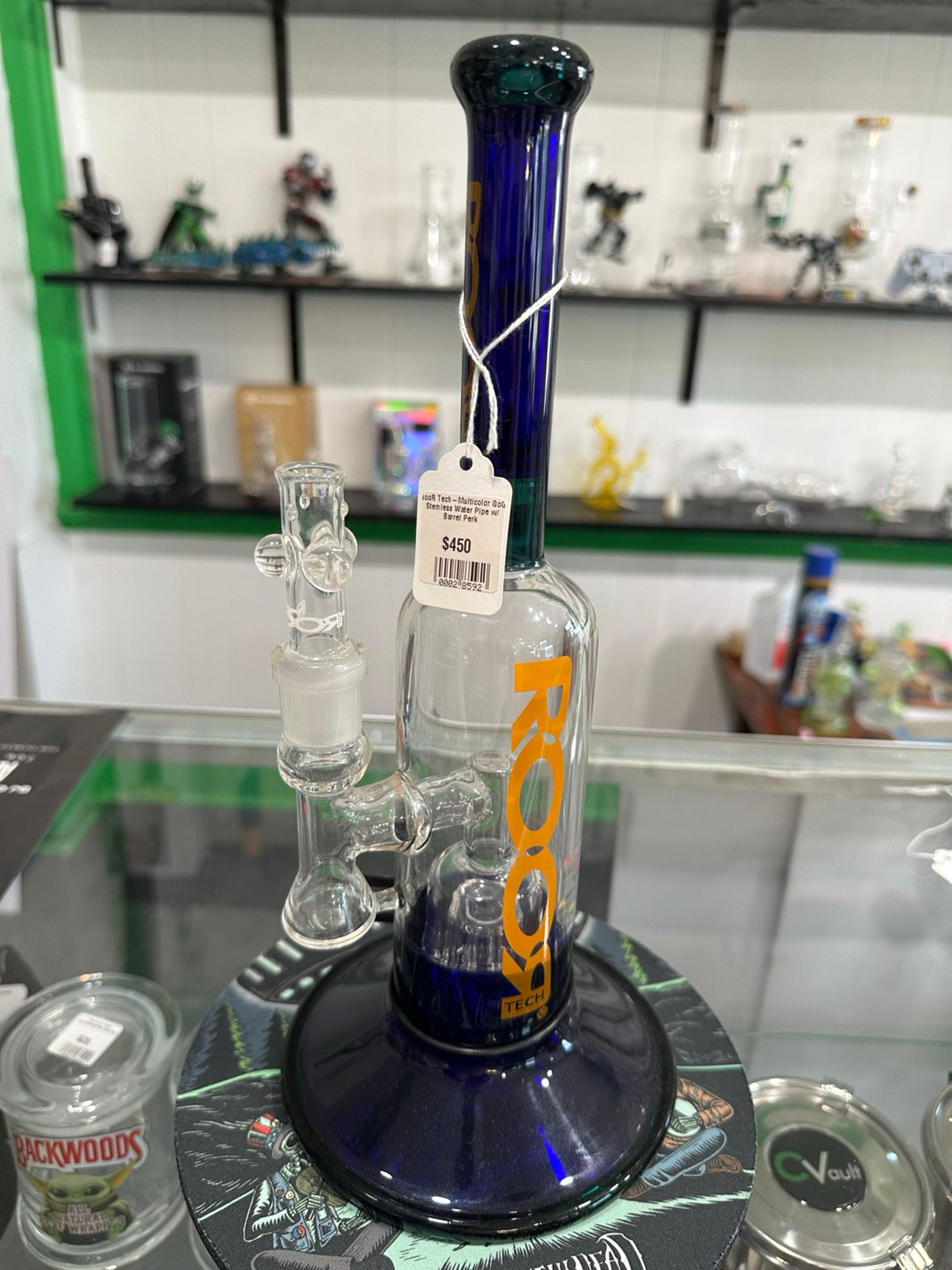 Preview pic of ROOR tech stemless water pipe