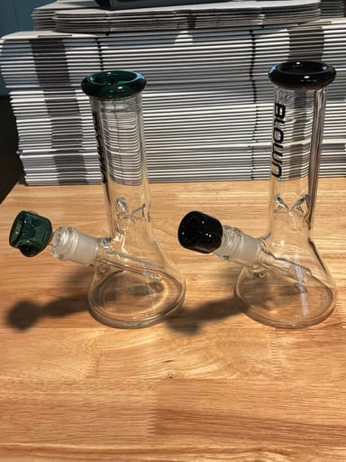 Preview pic of 8” Blown Bongs with Ice Catcher