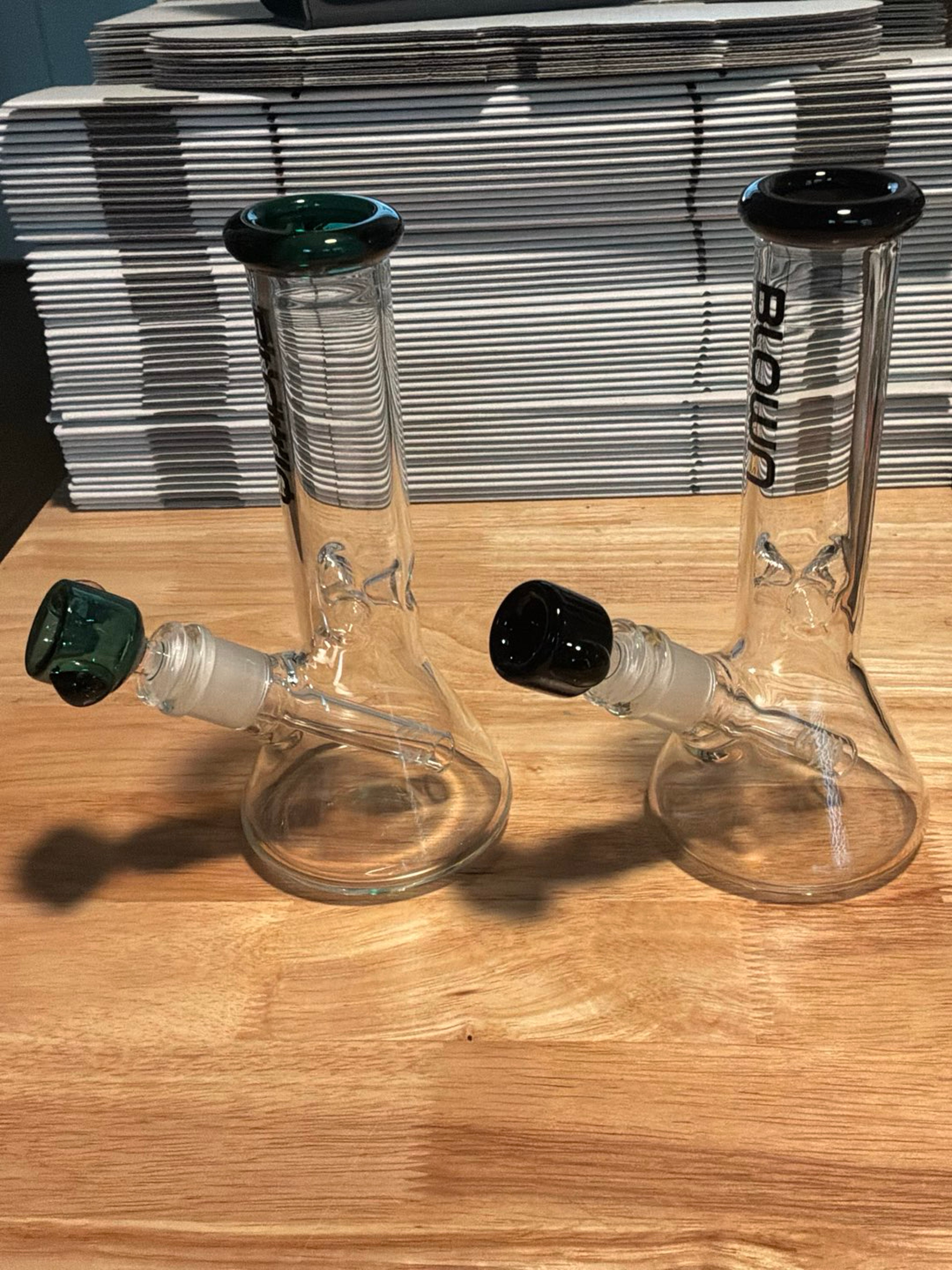 Preview pic of 8” Blown Bongs with Ice Catcher