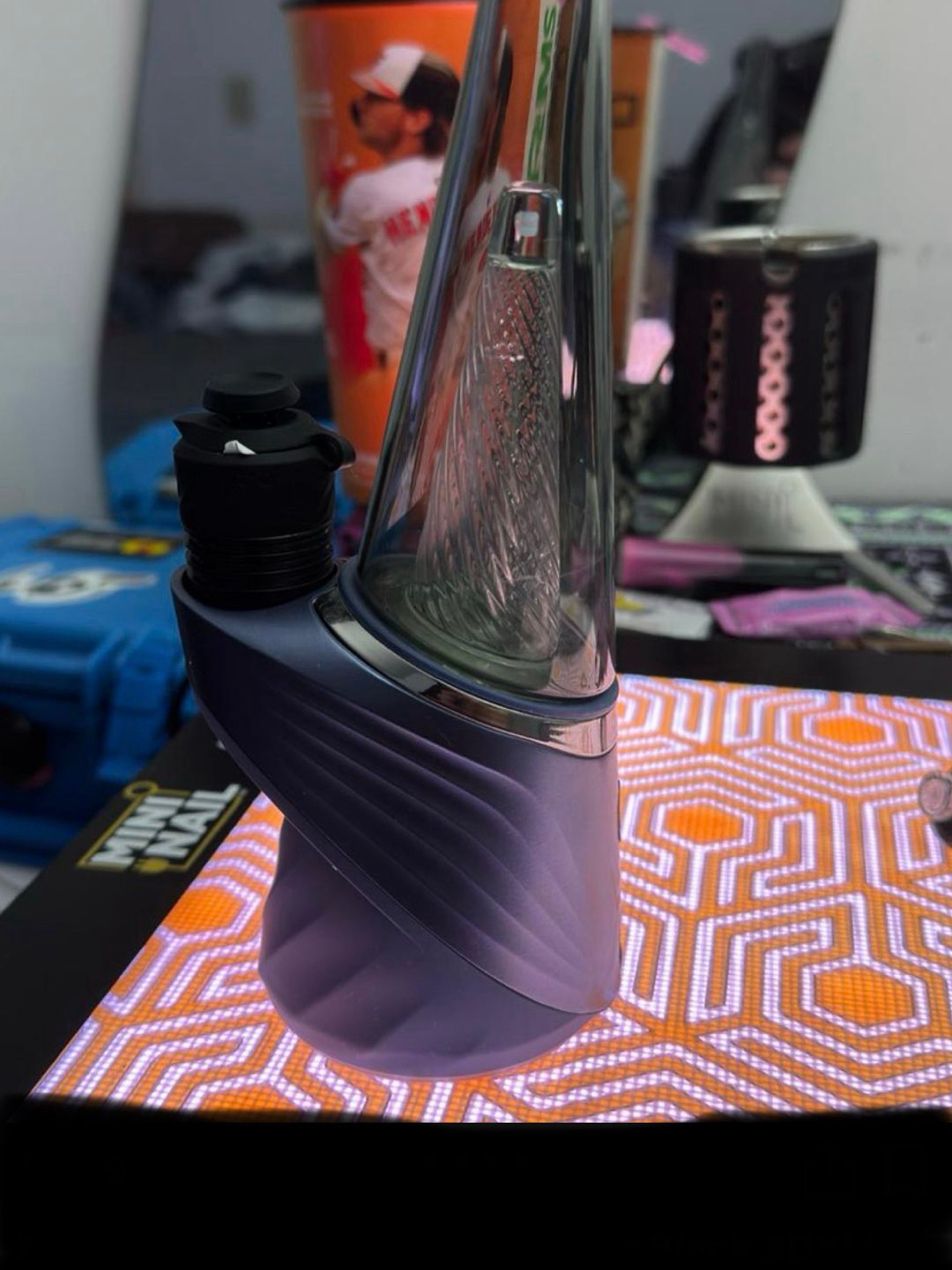 Preview pic of Puffco Peak Pro Storm! 111 On The Count! Super Clean! Trusted Seller! Same Day Shipping