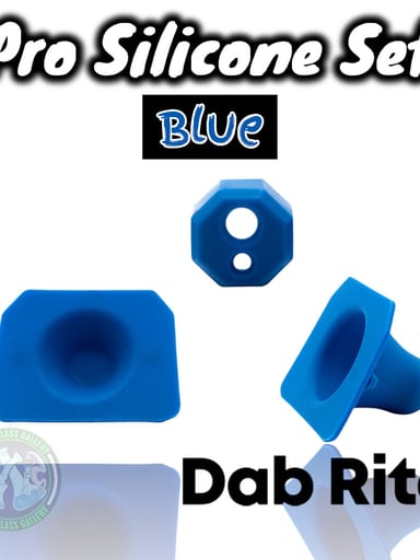 Preview pic of DabRite - Pro Silicone Set - Blue