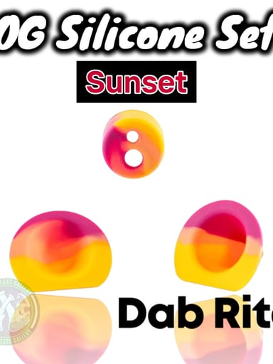 Preview pic of DabRite - OG Silicone Set - Sunset