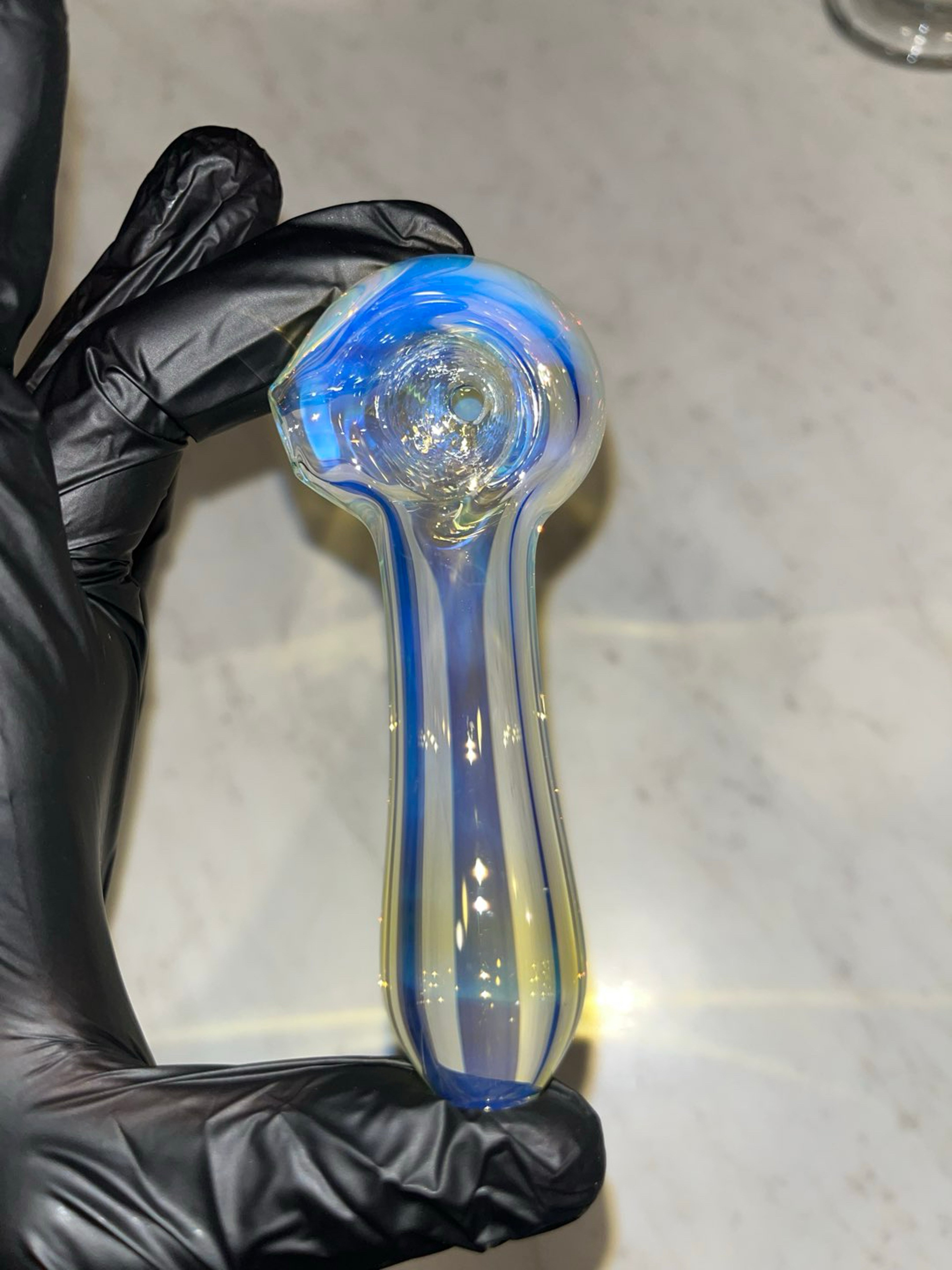 Preview pic of Simple silver fume spoon
