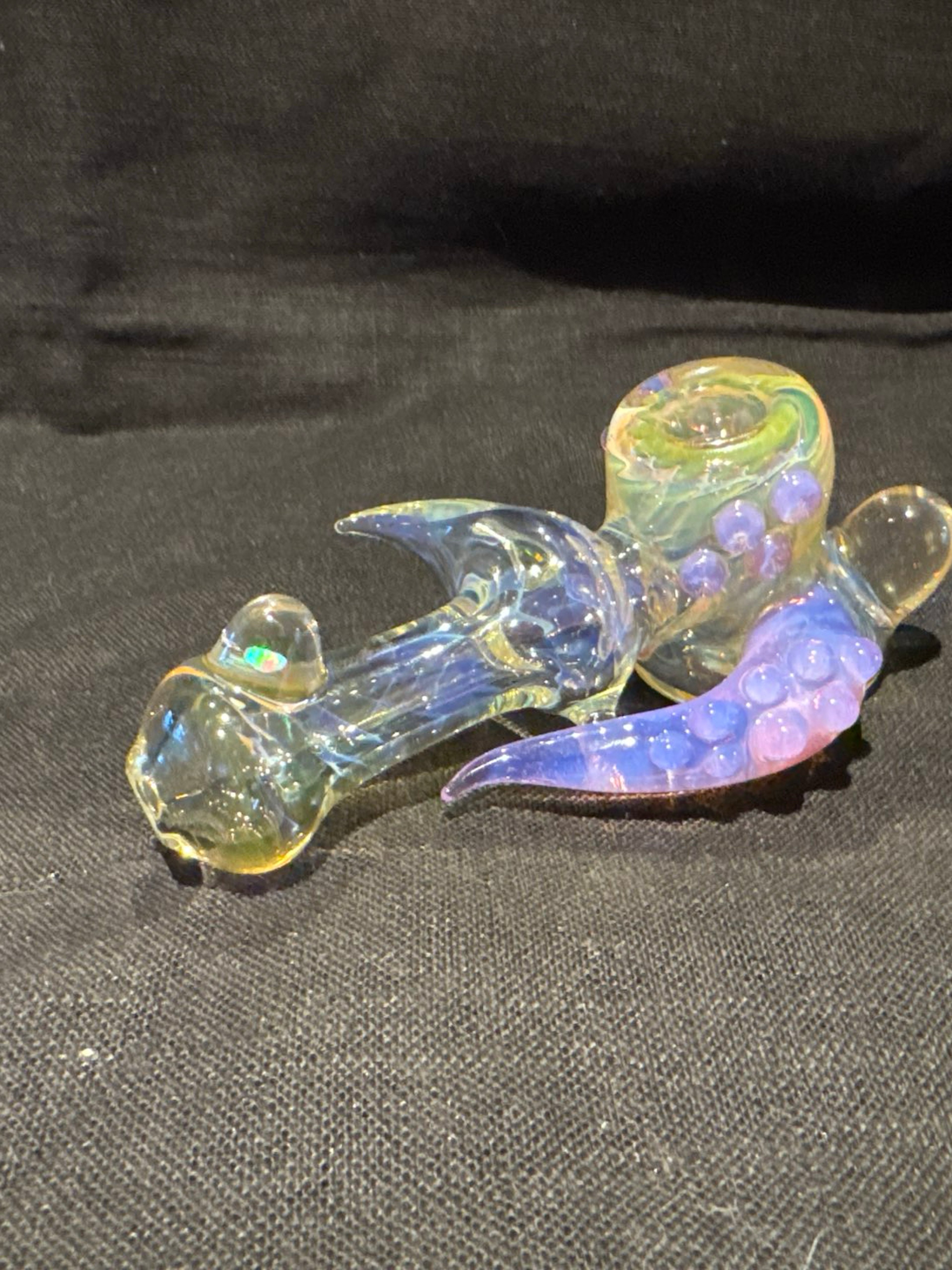 Preview pic of Fumed Octo-Hammer 6” with Opal