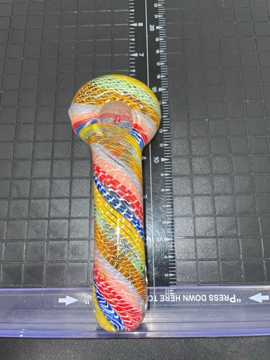Preview pic of 5 inch rainbow hand pipe
