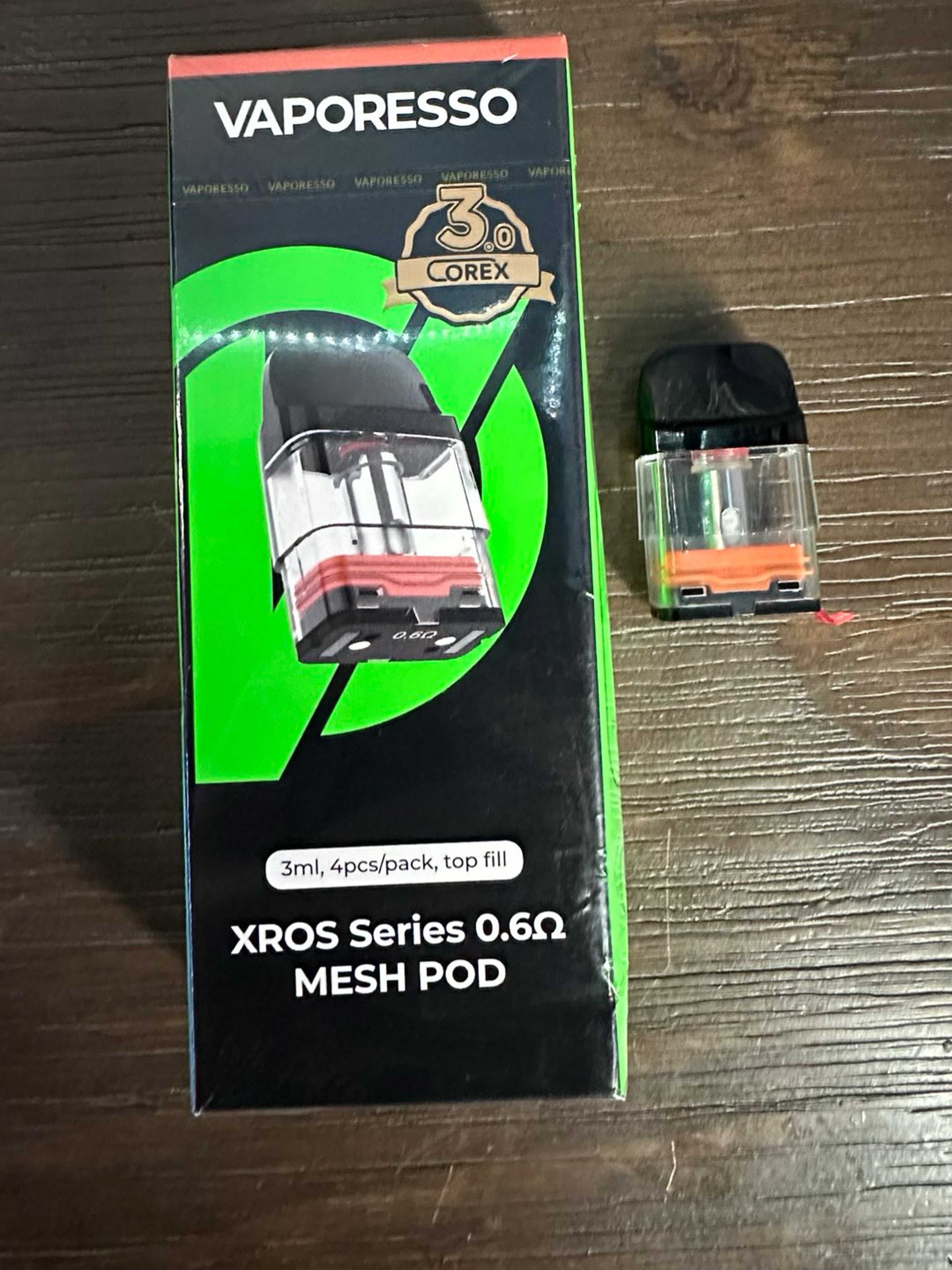 5 New Xros Series 0.6 ohm Mesh Pods image 0