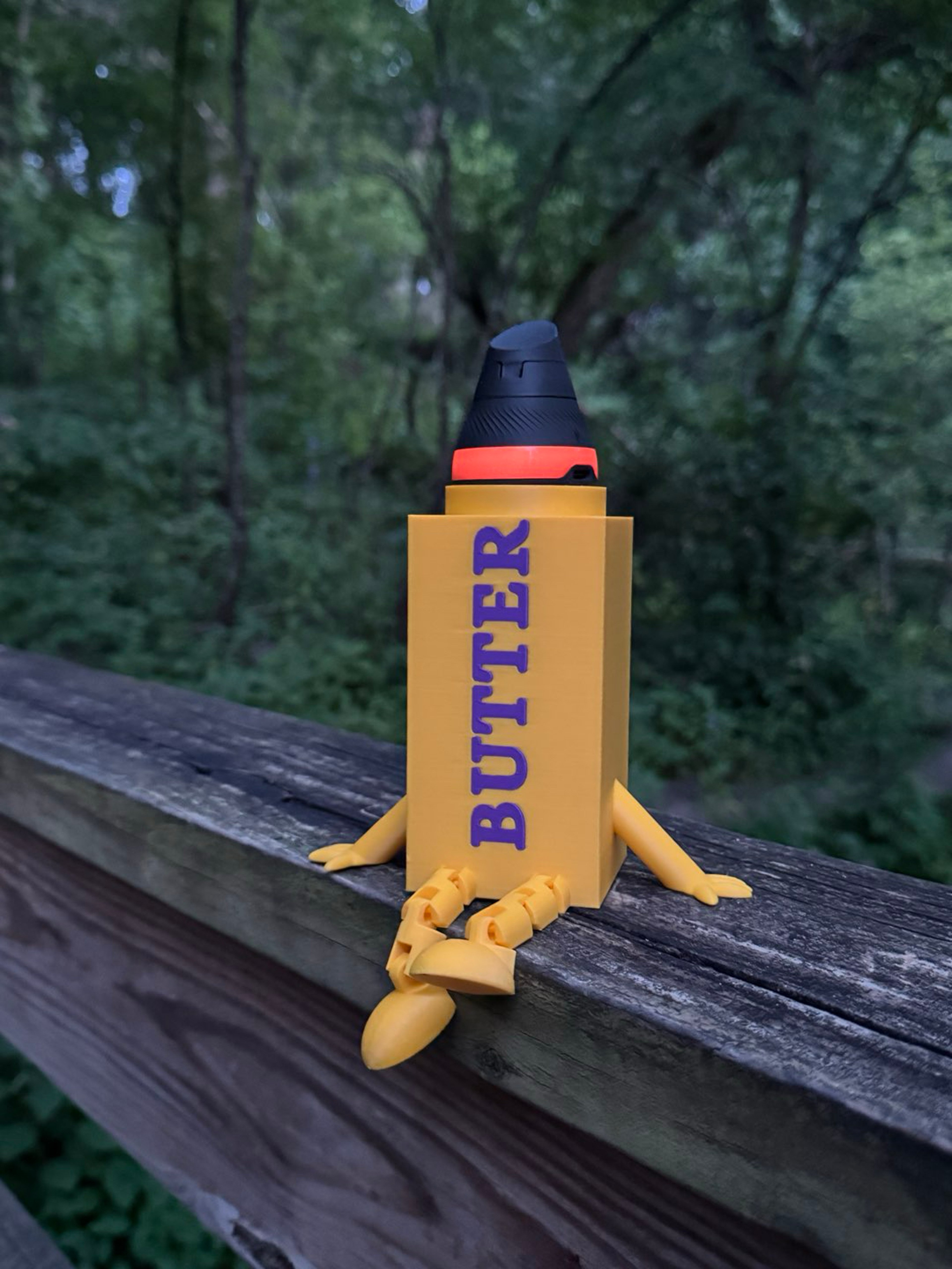 Preview pic of 3d printed Butter base for the puffco proxy core