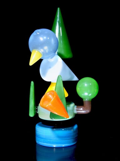 Preview pic of "Birdy in its Natural Habitat" Colorform Rig w/ Slide -  14mm Female