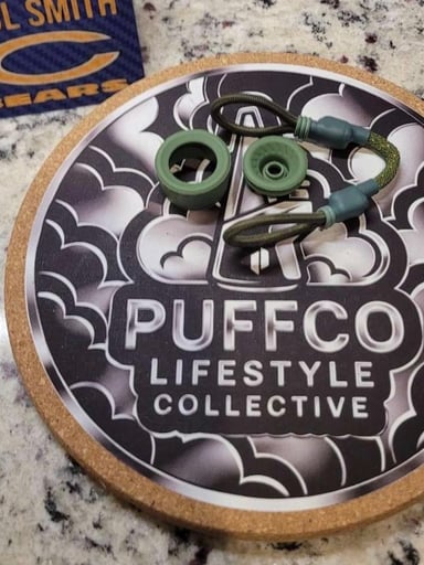Preview pic of Flux cap, sleeve, and tether
