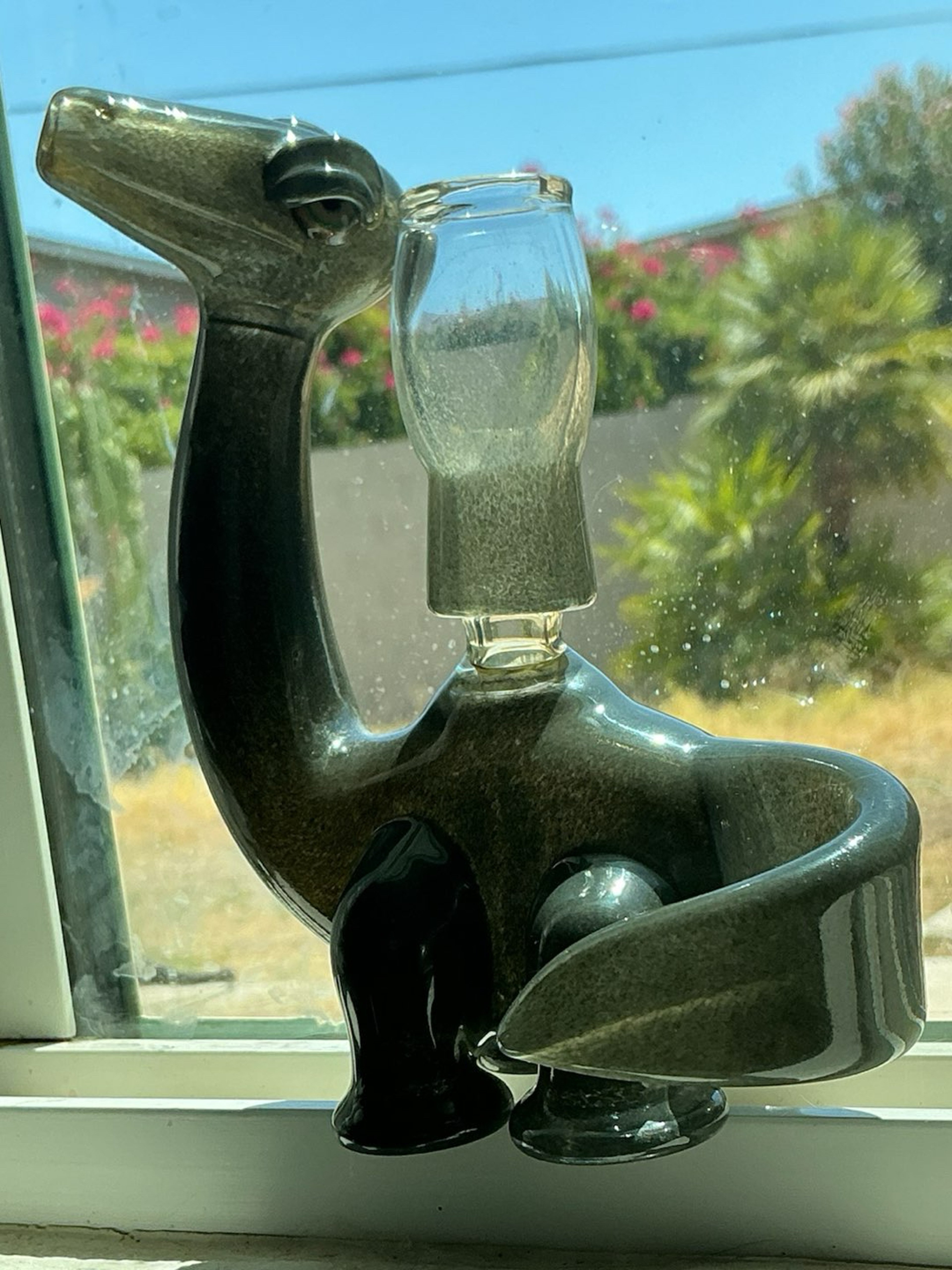 Preview pic of 2014 ELBO Glass Dark Smoky Green Bronto