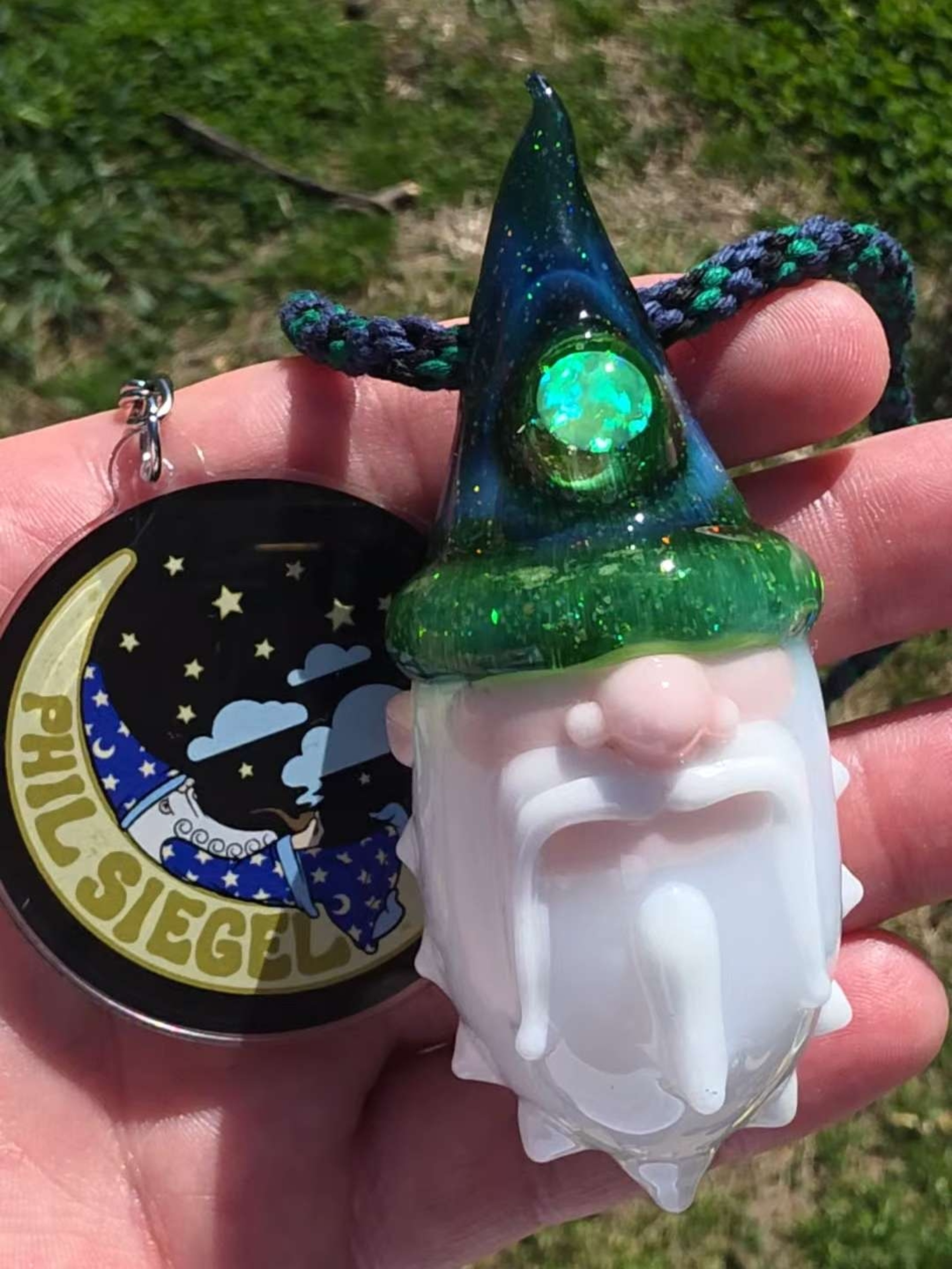 Preview pic of 🔥 2026 Phil Siegel Crushed Opal UV Wizard Pendant