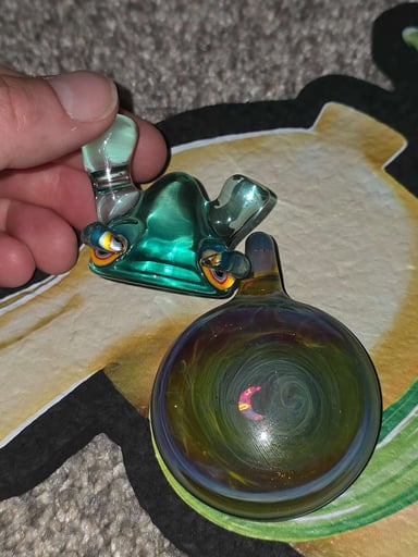 Preview pic of Lerk The World Teal Creature Head Pendant