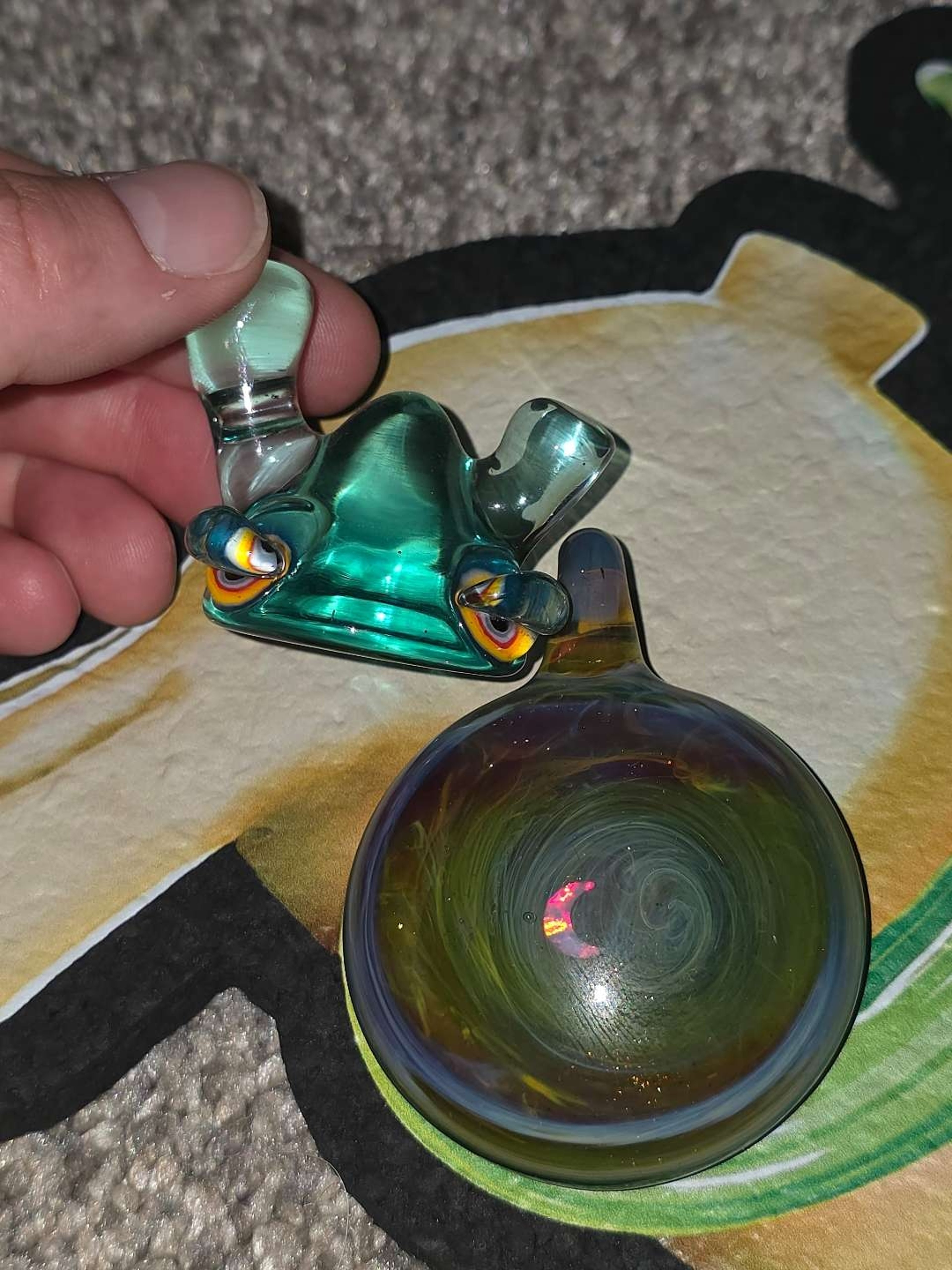 Preview pic of Lerk The World Teal Creature Head Pendant