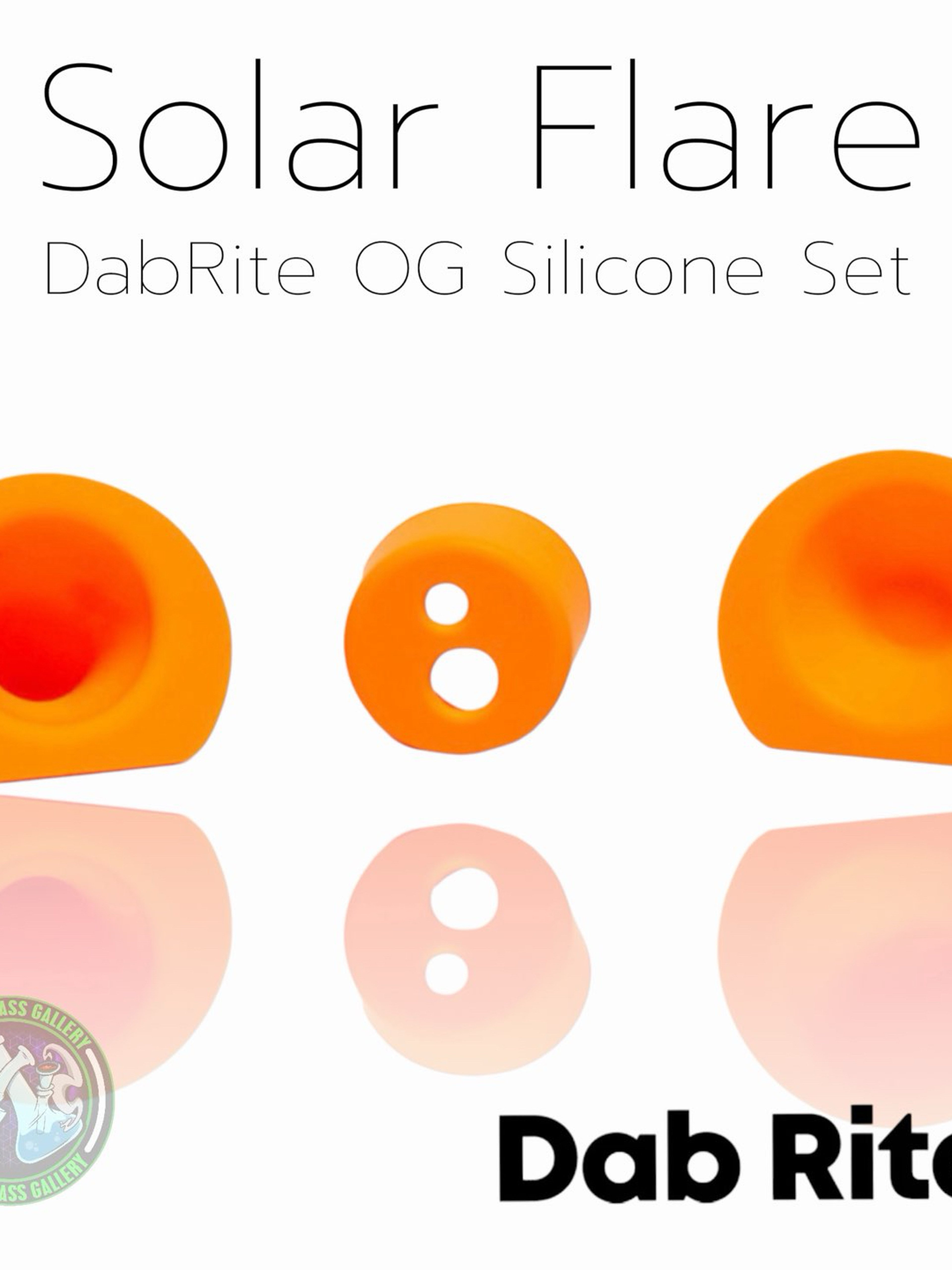 Preview pic of DabRite - OG Silicone Set - Solar Flare
