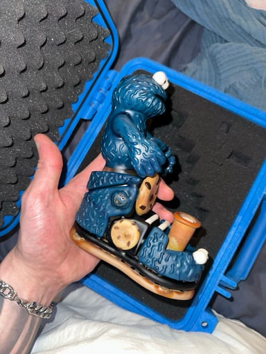 Preview pic of Hoobs x Rob Morrison Cookie Monster Dunk