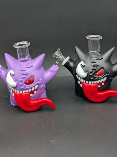Preview pic of GENGAR TONGUE MONSTER VINYL WATER PIPE | 5.8"