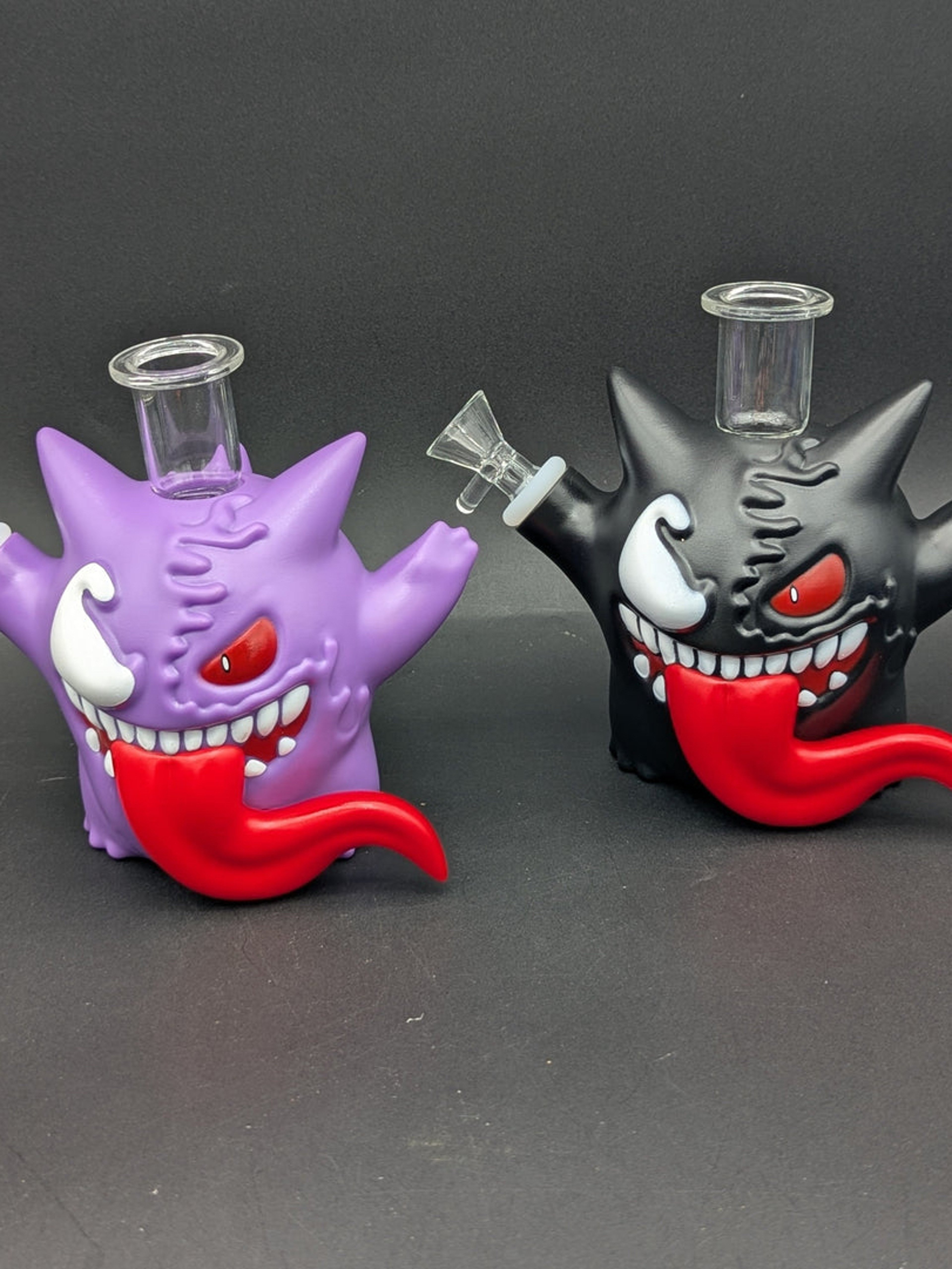 Preview pic of GENGAR TONGUE MONSTER VINYL WATER PIPE | 5.8"