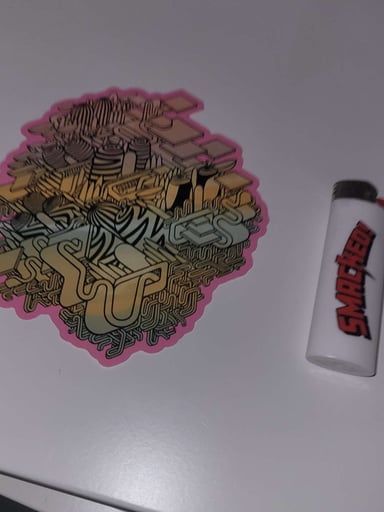 Preview pic of LARGE OG GONGSTER STICKER