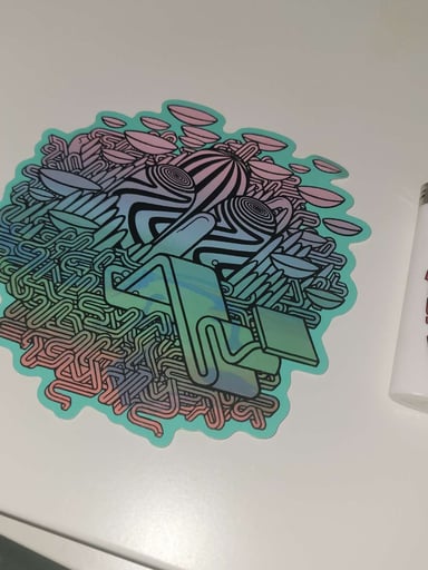 Preview pic of Large OG Gongster sticker