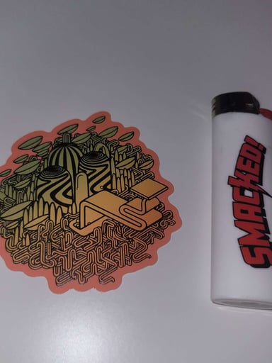 Preview pic of OG Gongster medium size sticker